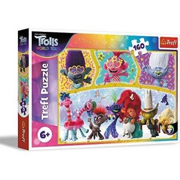 Puzzle Trefl 160 Piezas - Trolls World Tour