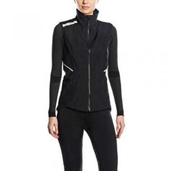 Gore Running Wear Air Lady Windstopper Active Shell - Chaleco para mujer, color negro, talla 40