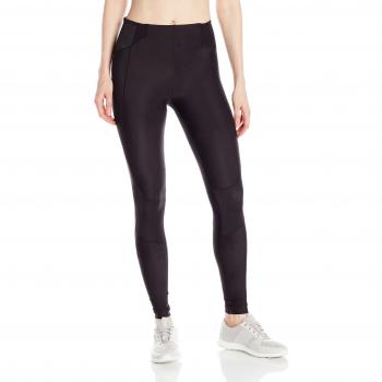 Skins A400 Long Mallas, Mujer, Negro, Mediano