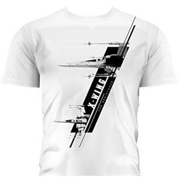 Camiseta Star Wars The Force Awakens X-wing adulto