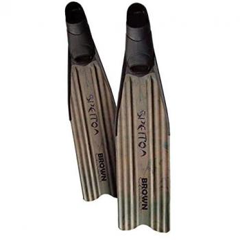 Aletas de Pesca Submarina Spetton Camo Flex Marrón (41/42) Unisex-Adulto