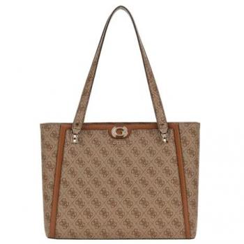 Bolso de mujer Guess Orlina Noel con asa corta y cremallera