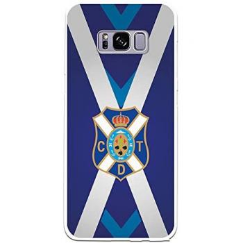 Funda Oficial CD Tenerife Escudo 2 Equipación TPU Mate para Samsung Galaxy S8