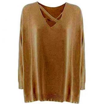 My Twin Twinset YA732C suéteres Mujer Beige XS