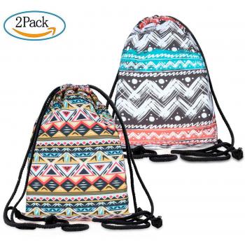 ZWOOS 3D Impresión Bolsas de Cuerdas Unisex Bolso Gym Lona Bolsas de Cuerdas Gymsack