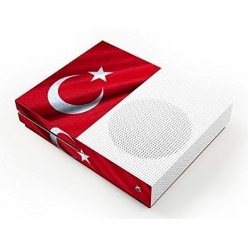 Diseño Pegatina Microsoft Xbox One S bandera de Turquía Design Skin