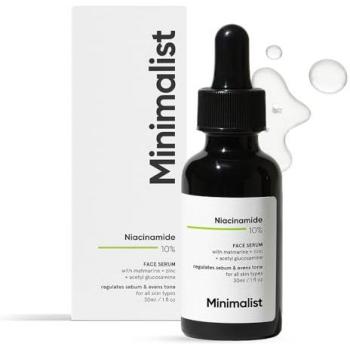 10% Niacinamide Acne Treatment Serum with Zinc - Skin Clarifying Face Serum for Oily & Acne-Prone Skin, 30 ml