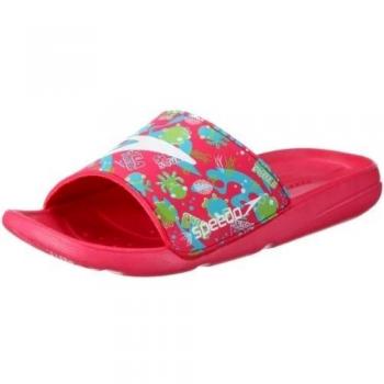 Speedo Atami Seasquad Slide Childrens Flip-Flops - 37, Pink