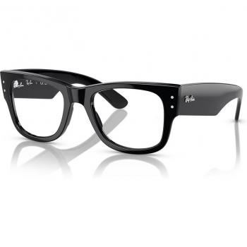 Ray-Ban Mega Wayfarer RX 0840V (2000) Unisex Square Black Glasses