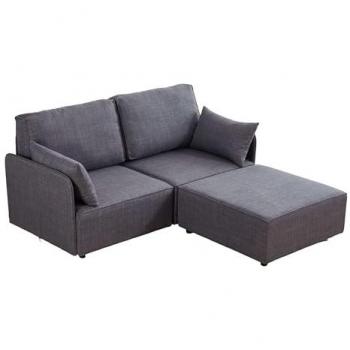Sofá Modular Riposo A+A+C Estilo Contemporáneo Color Gris 186 CM