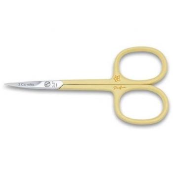 Tijera de Cutículas 9cm Perfumada Jazmín Provence - 3 Claveles