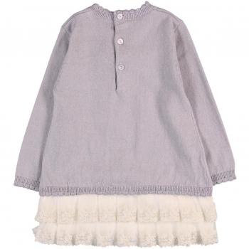 Boboli Vestido Tricotosa De Bebé Niña Para Bebé Niña