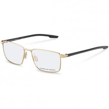 Porsche Design P8733 B Men's Eyeglasses Gold Size 57 - Blue Light Block Available