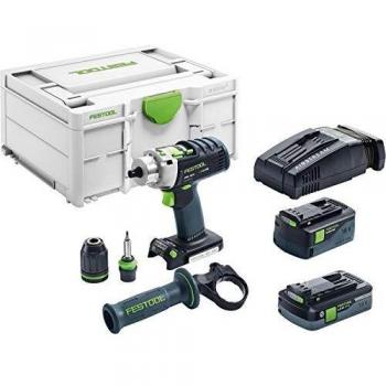 Bosch Quadrive PDC 18/4 5,2/4,0 I-Plus-SCA QUADRIVE - Taladro percutor inalámbrico