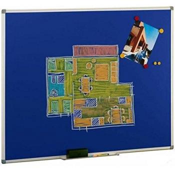 Pizarra azul magnética Faibo 122x244cm Acero vitrificado