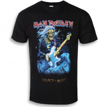 Iron Maiden Men's T-Shirt - Eddie On Bass - ROCK OFF