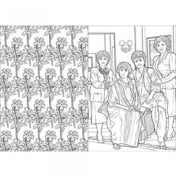 Art of Coloring: Golden Girls: 100 Images to Inspire Creativity
