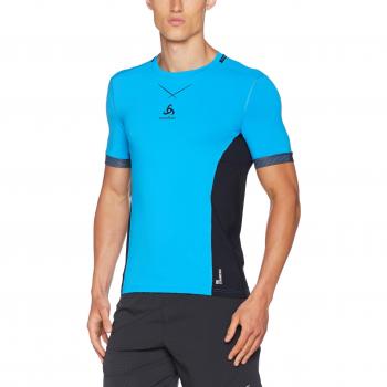 Odlo Ceramicool, Camiseta Hombre, Azul