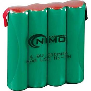 Pack DE BATERÍAS 4,8V/900MAH NI-MH