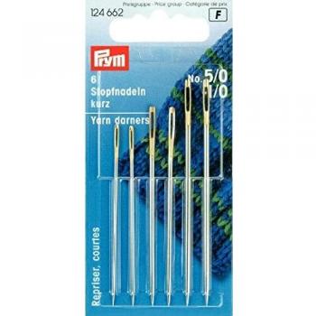 Prym HT 5/0-1/0 si/go-Col - Agujas de zurcir