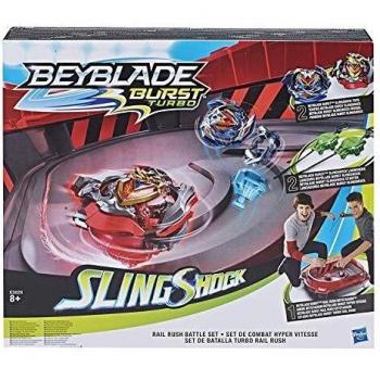 Beyblade-Estadio Turbo Rail, edad recomendada: 8 años y más, Talla Única