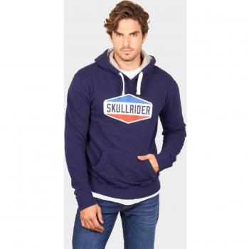 Sudadera de hombre Petrol en color azul marino con capucha