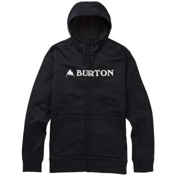 Burton Oak Sudaderas, Hombre, True Black Heather, XS
