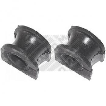 Soporte de estabilizador MAPCO 33628/2 con silentblock para barra estabilizadora, diseñado para proporcionar soporte y estabilidad en la suspensión del vehículo, fabricado con materiales de alta calidad para una durabilidad óptima y reducción de vibr
