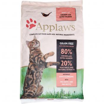 Applaws Adult Grain Free Chicken & Salmon Dry Cat Food - 7.5kg