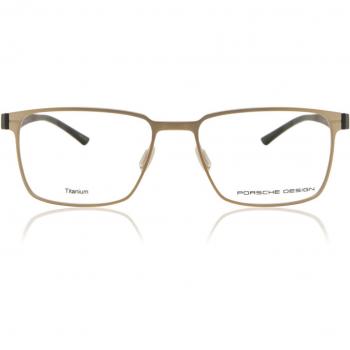 Porsche Design P8354 B Men's Eyeglasses Gold Size 54 - Blue Light Block Available (Frame Only)