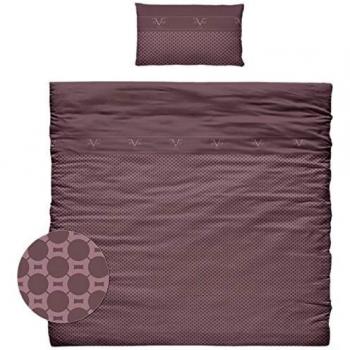 Versace 19v69 Funda NORDICO + 1FUNDA Almohada para Cama 90CM Rosa Abbigliamento Sportivo SRL, 90 cm