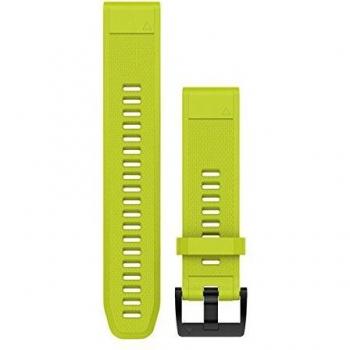 Garmin Correa de silicona de recambio QuickFit, color amarillo, 22 mm