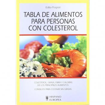 Tabla de alimentos para personas con colesterol
