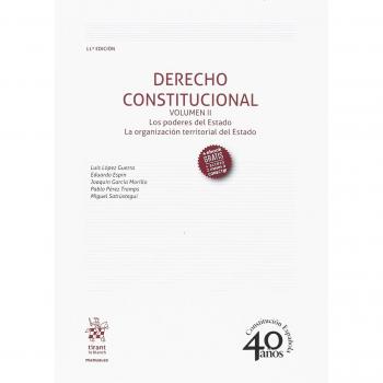 Derecho Constitucional Volumen II 11ª Edición 2018