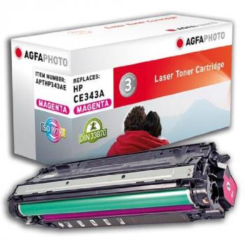 AgfaPhoto APTHP343AE - Cartucho de tóner, Color Magenta