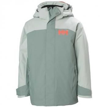 Helly Hansen Junior Level Insulated Ski Jacket Green 8 Years