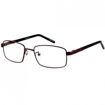 Rectangle Montura Completa Metálico Marrón para Hombre - SmartBuy Collection