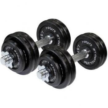 Mancuernas hierro fundido 35 kg set