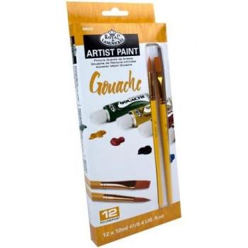 Set de Pintura Gouache Royal & Langnickel 12 Piezas Multicolor 12 ml