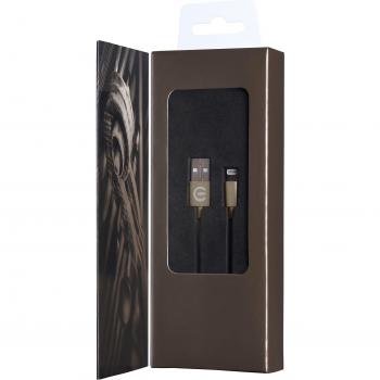 eSTUFF ES80110 - Cable Lightning MFI de 1 m, Color Oro