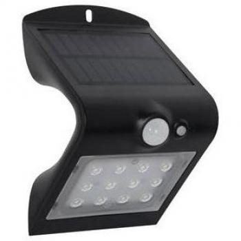 Elbat Aplique Led Solar Doble Iluminación 1.5W - 220LM - Luz Fría 6000K - Luz Calidad 3000K - Sensor de Movimiento-EB0387