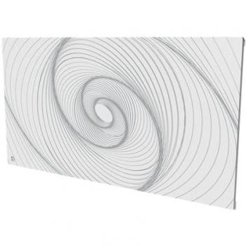 Radiador eléctrico fijo wifi de inercia seca cerámica 1500W diseño horizontal blanco