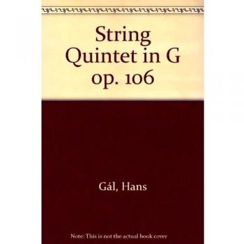 String quintet in g op. 106 -ensemble de partitions