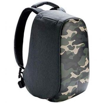 XD Design Bobby Compact Print Mochila Antirrobo Camouflage Verde