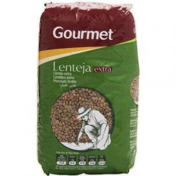 Gourmet - Lenteja - Extra - 1 kg - , Pack de 6