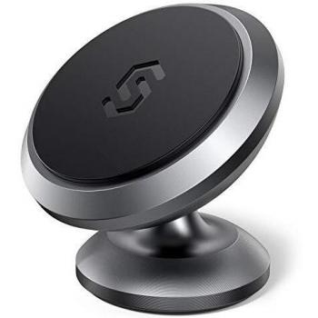 Syncwire Soporte Magnético Móvil Coche, Soporte Smartphone Vehículo para Rejilla del 360 ° Rotación para iPhone XS XR 8 Huawei P20 P10 Samsung S9 S8 Xiaomi Mi A1 Mi A2 Mi Mix 2S Mi 6