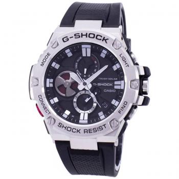 Casio G-Shock G-Steel Tough Solar Analog Men's Watch GSTB100-1A Black