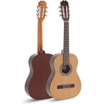Guitarra Española Admira Alba 1/2 con Tapa de Abeto y Cuerpo de Madera Sólida