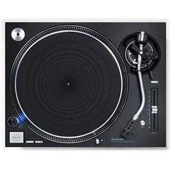 Tocadiscos HiFi Technics SL-1210GR, Gira Disco Profesional Negro con Tracción Directa y Brazo de Aluminio