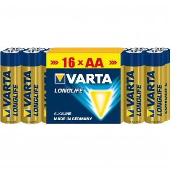 Varta - Baterías alcalinas de larga duración, aa